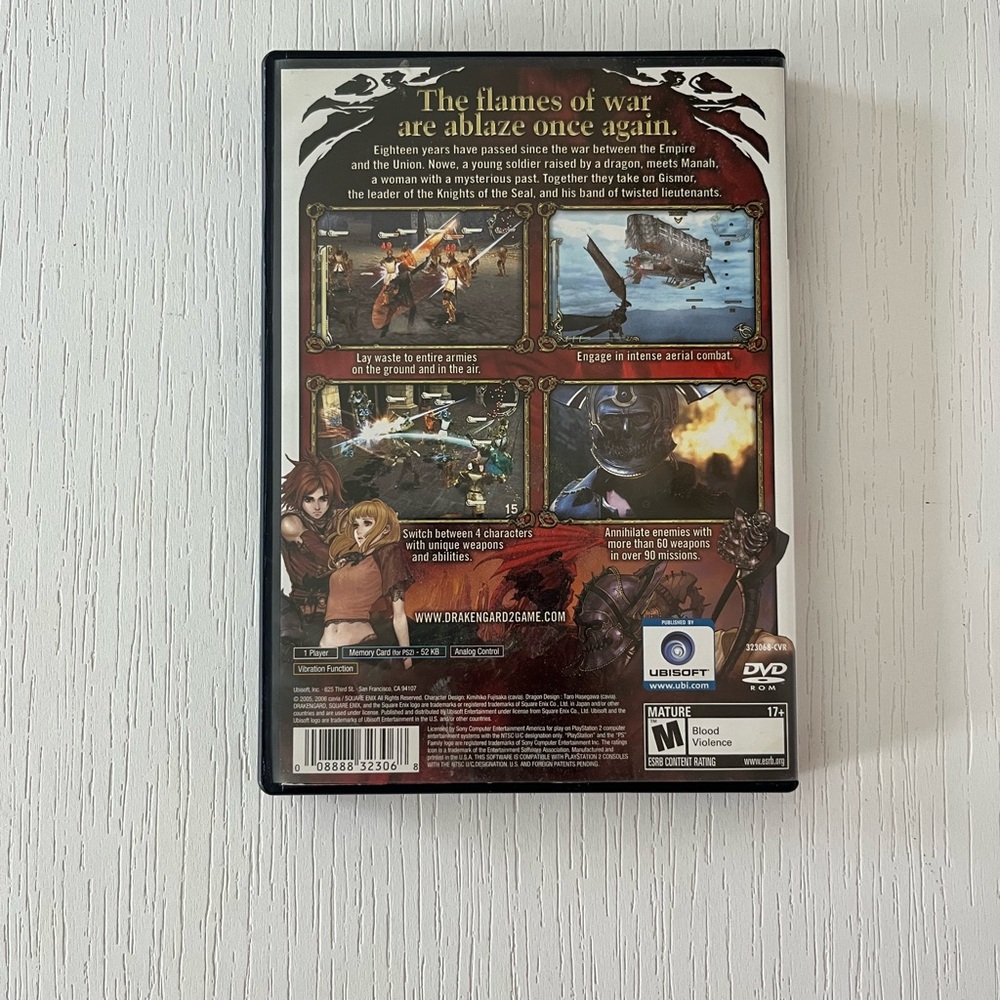 Drakengard video game for PlayStation 2 - Picture 4 of 7